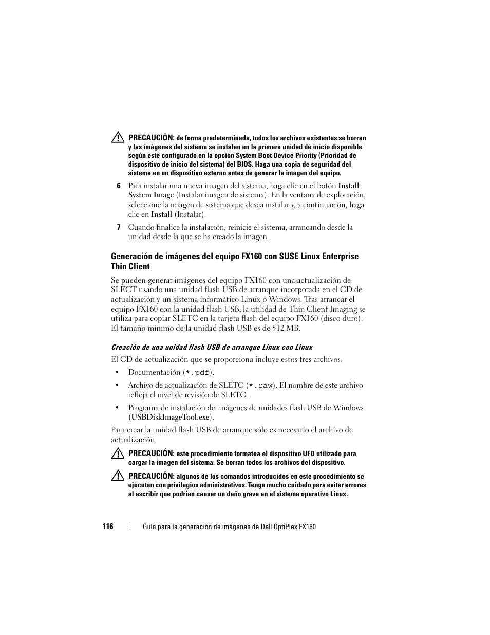 Dell OptiPlex FX160 User Manual | Page 116 / 132