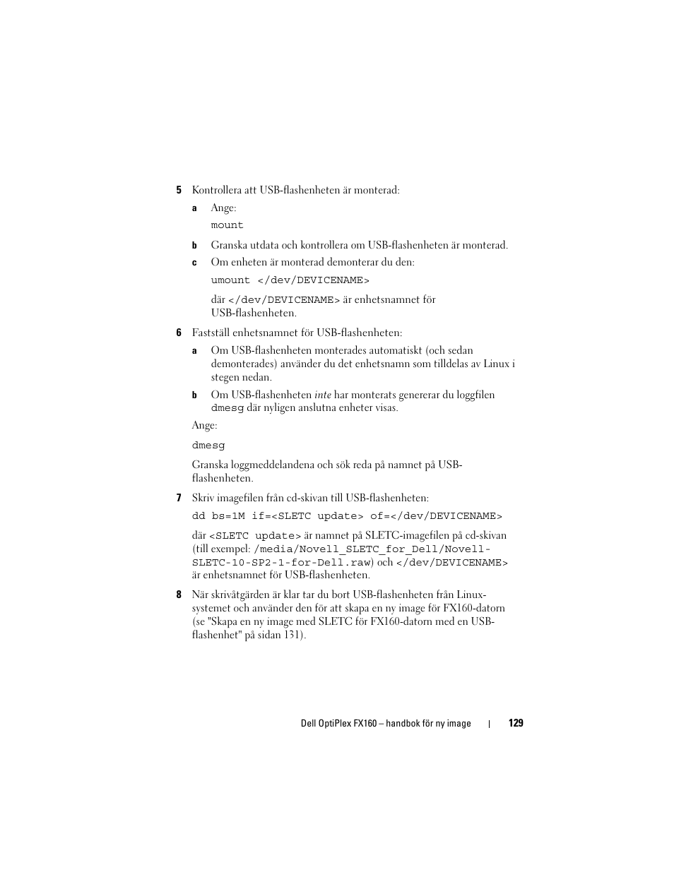 Dell OptiPlex FX160 User Manual | Page 129 / 132