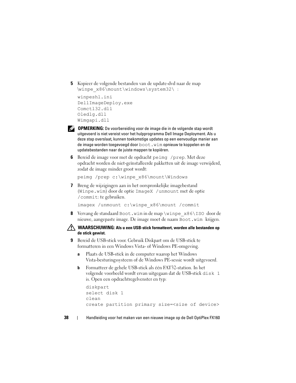 Dell OptiPlex FX160 User Manual | Page 38 / 132