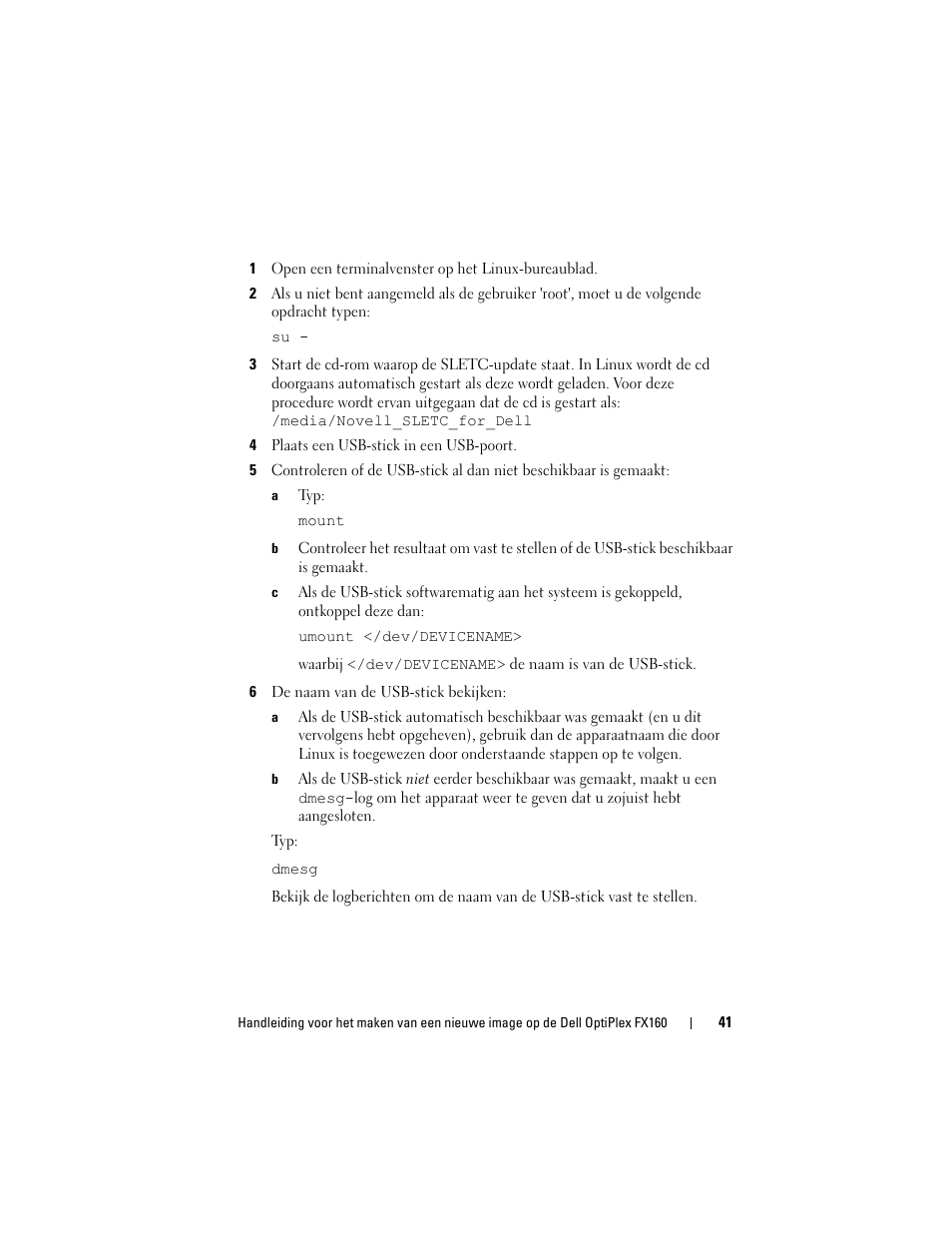 Dell OptiPlex FX160 User Manual | Page 41 / 132