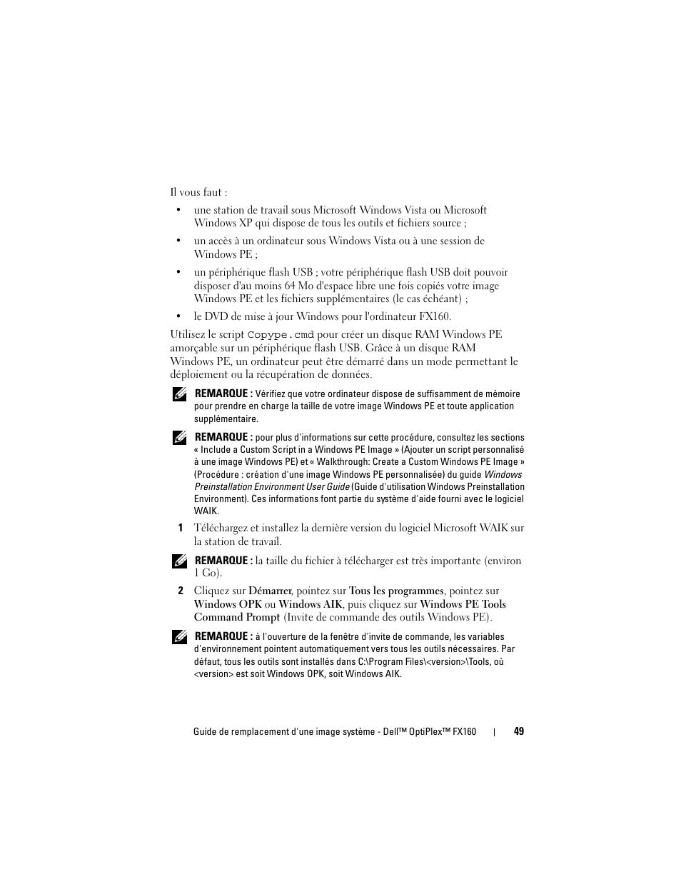 Dell OptiPlex FX160 User Manual | Page 49 / 132