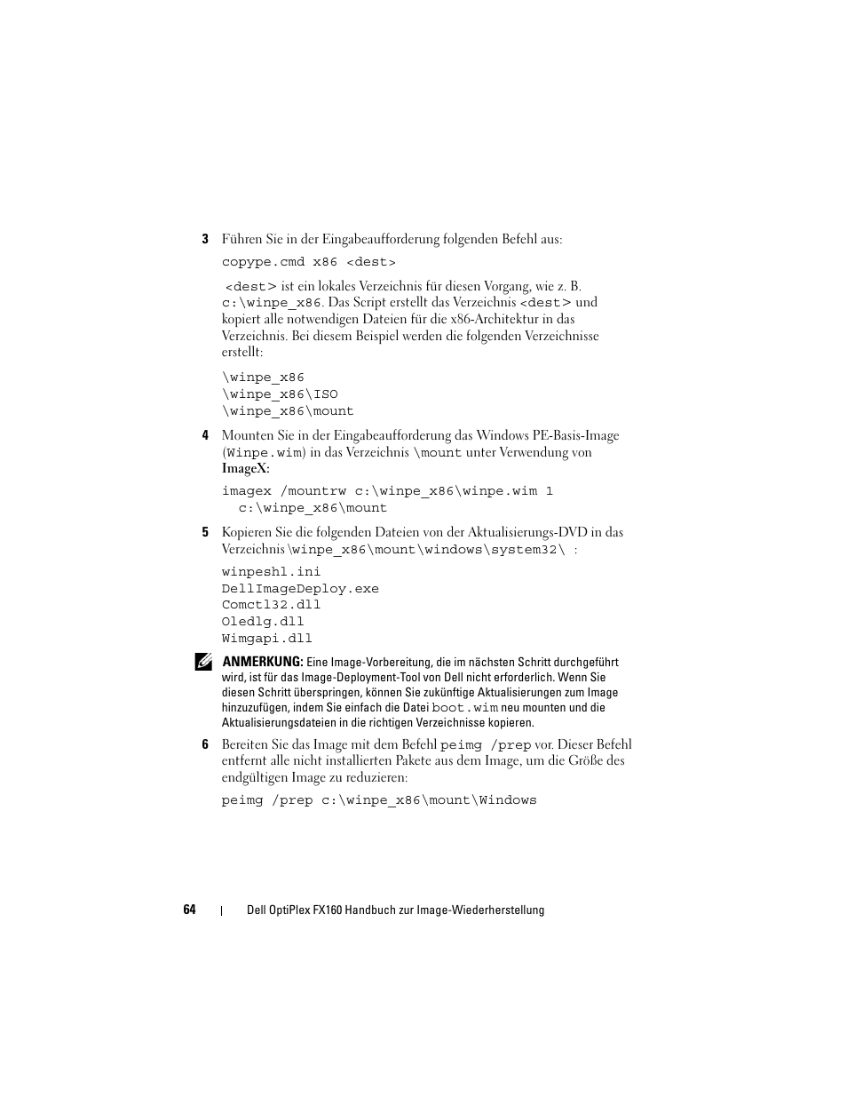 Dell OptiPlex FX160 User Manual | Page 64 / 132