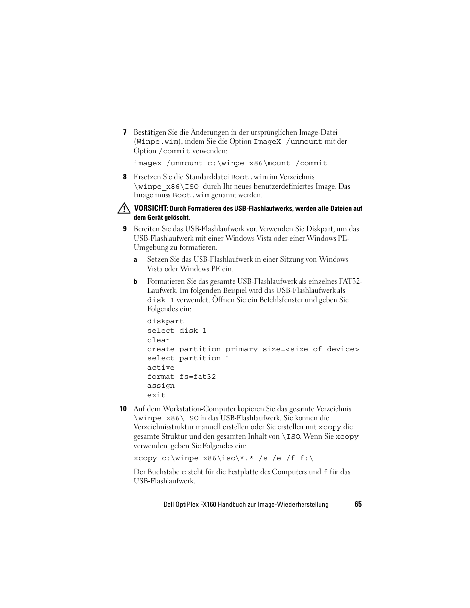 Dell OptiPlex FX160 User Manual | Page 65 / 132