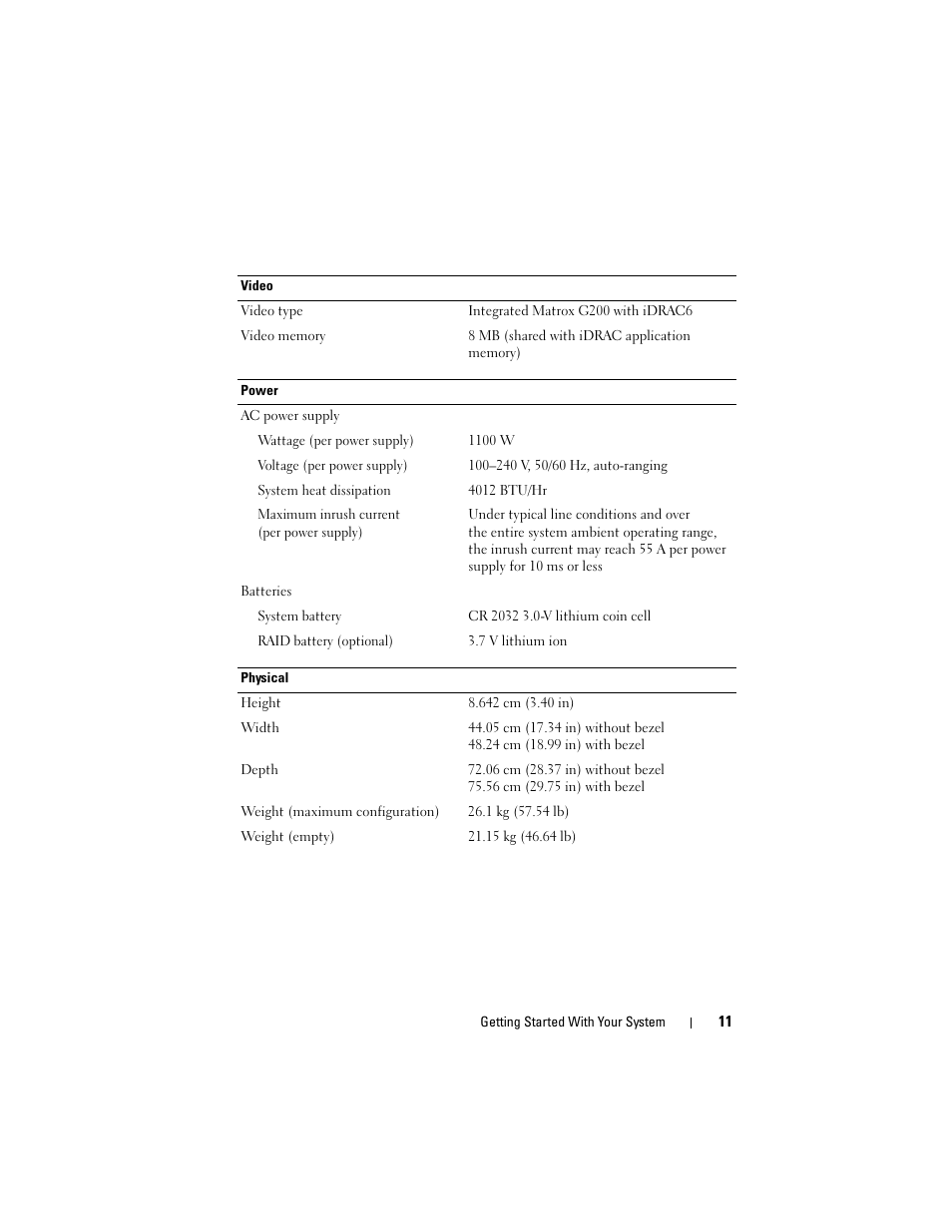 Dell PowerEdge R810 User Manual | Page 13 / 142