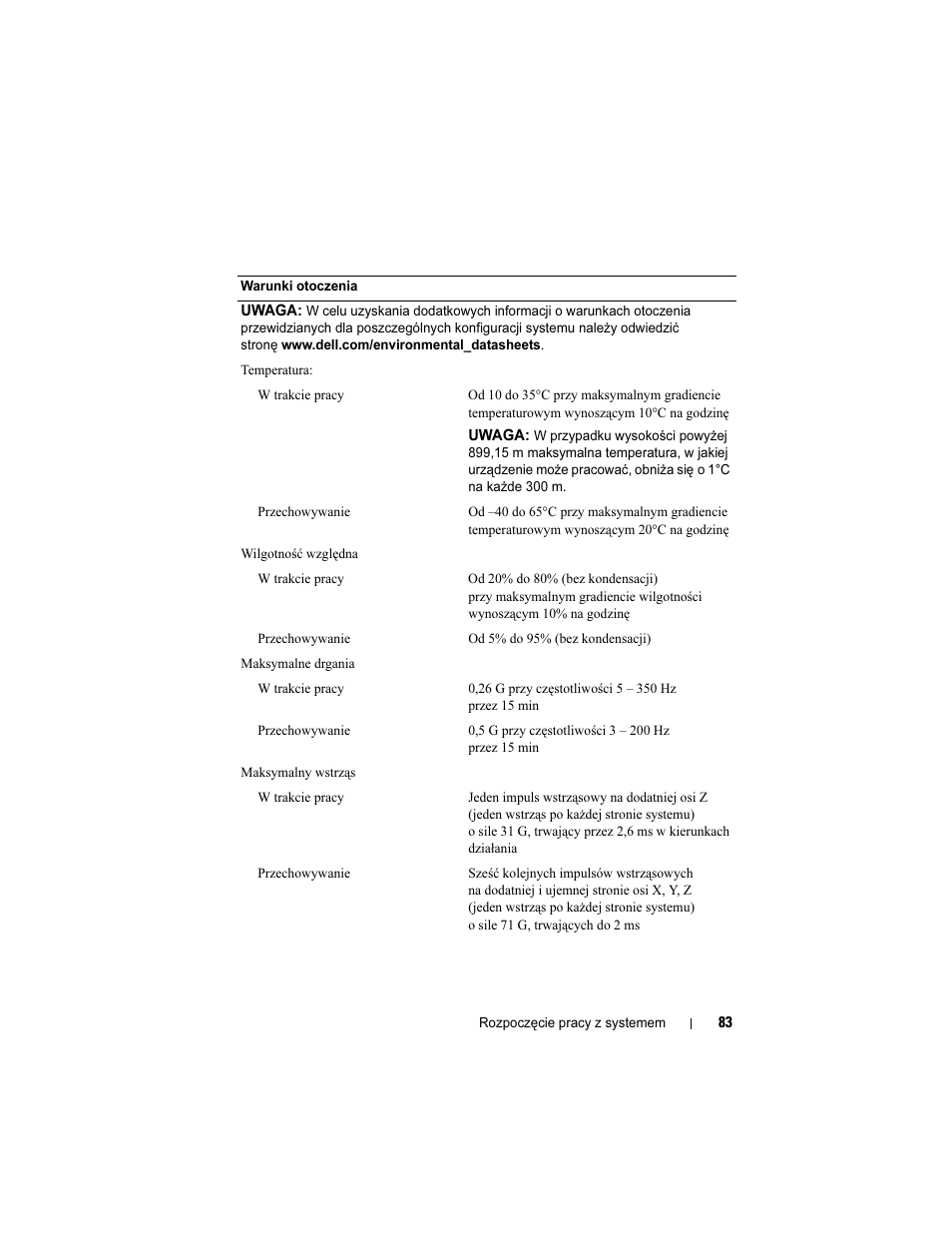 Dell PowerEdge R810 User Manual | Page 85 / 142