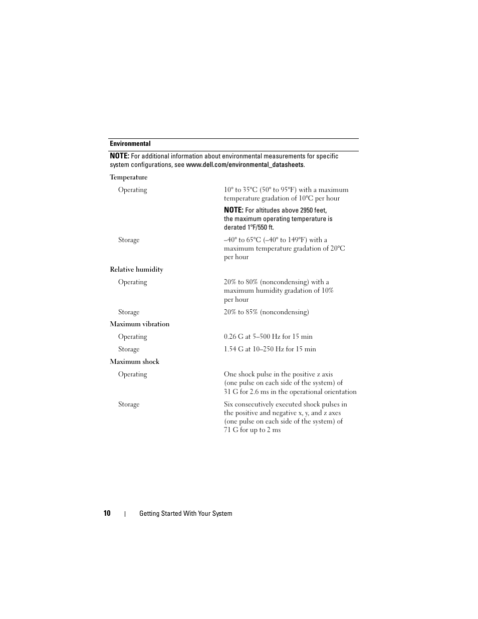Dell PowerEdge T310 User Manual | Page 12 / 105
