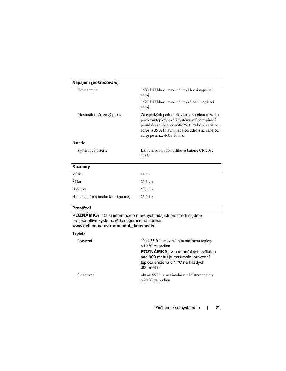 Dell PowerEdge T310 User Manual | Page 23 / 105