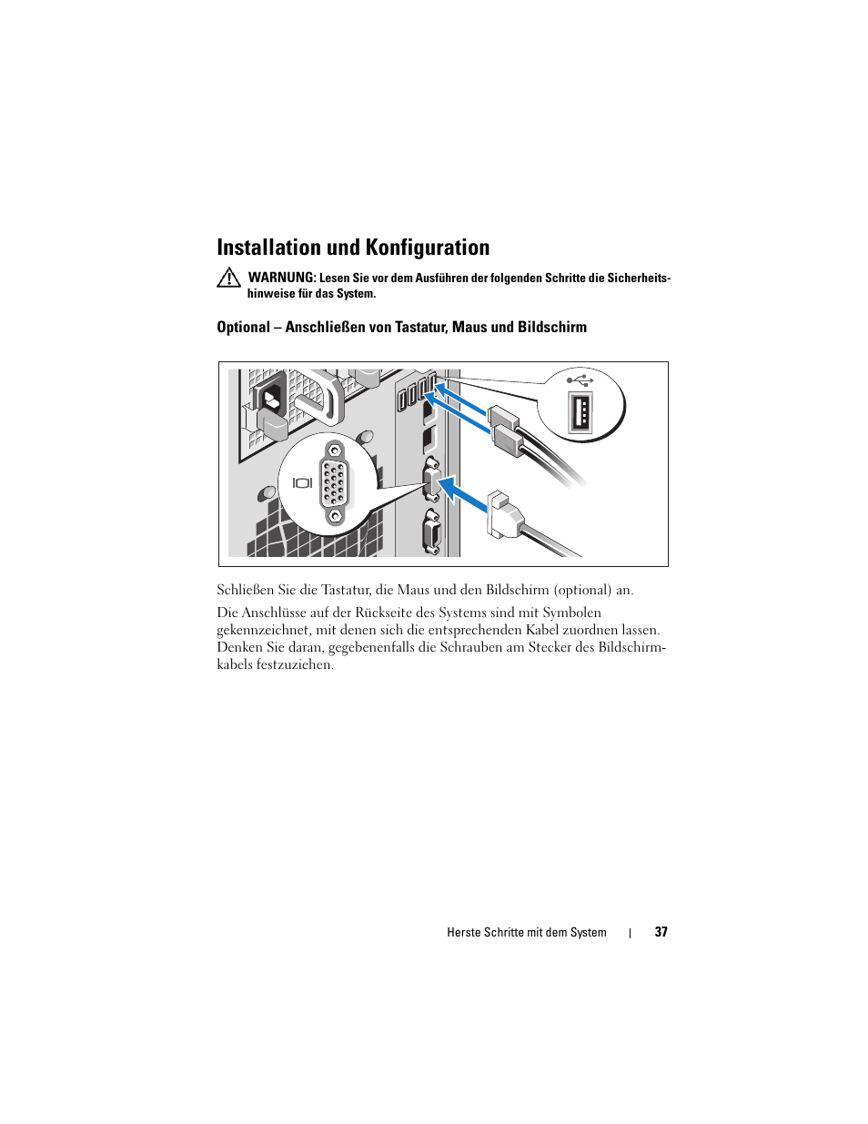 Installation und konfiguration | Dell PowerEdge T310 User Manual | Page 39 / 105