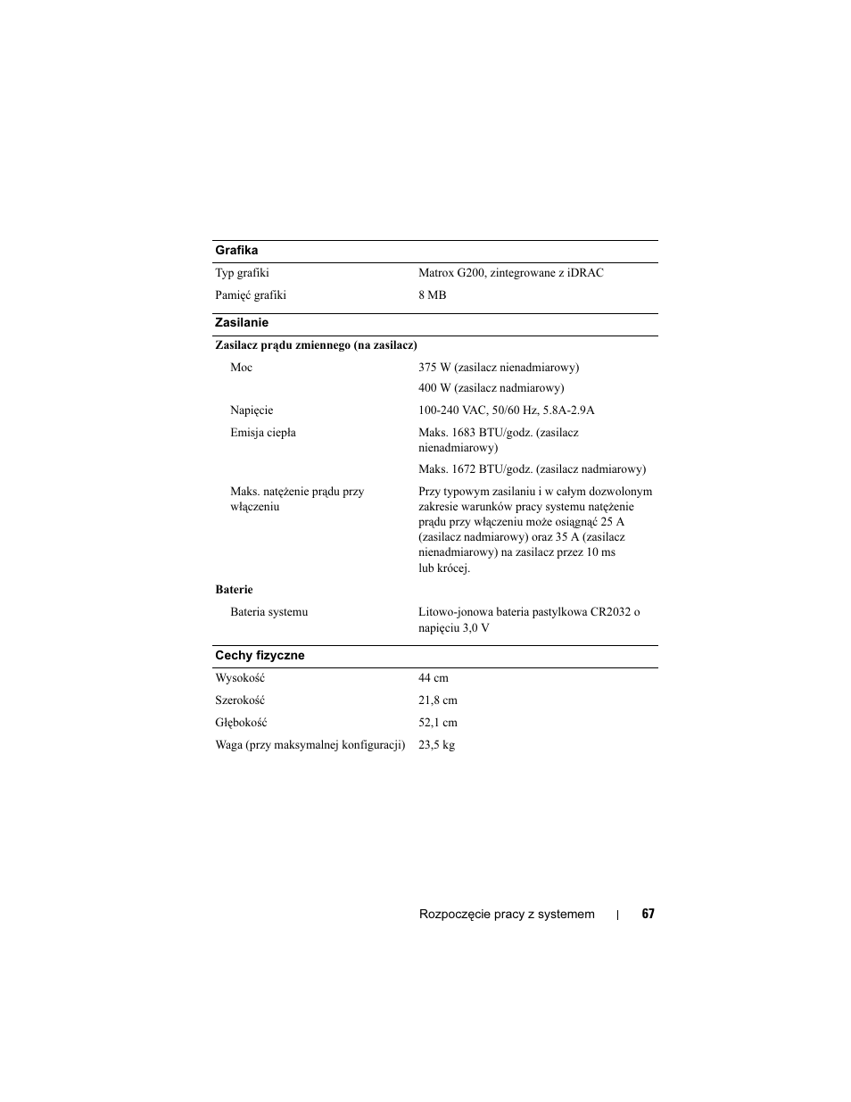 Dell PowerEdge T310 User Manual | Page 69 / 105