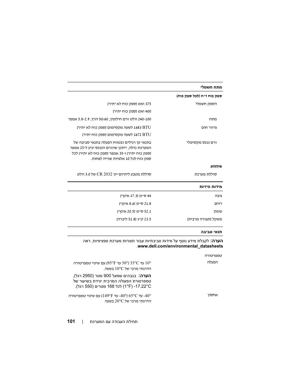 Dell PowerEdge T310 User Manual | Page 97 / 105