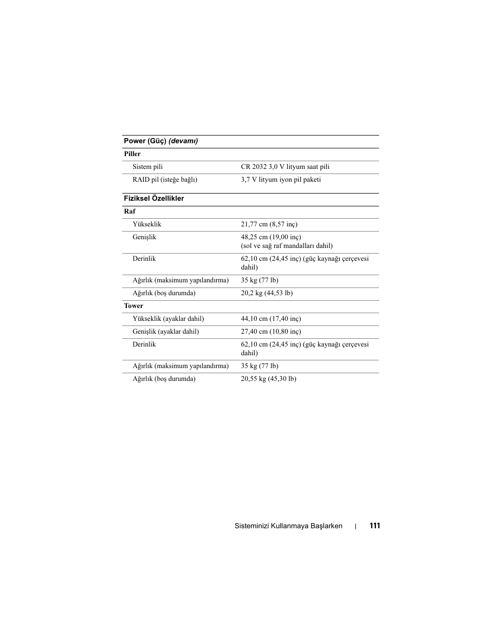 Dell PowerEdge T610 User Manual | Page 113 / 126