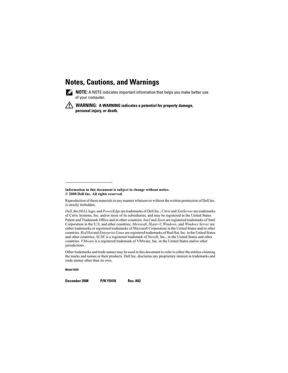 Dell PowerEdge T610 User Manual | Page 4 / 126