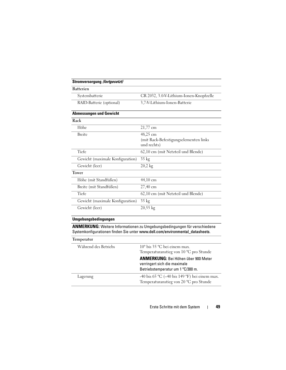 Dell PowerEdge T610 User Manual | Page 51 / 126