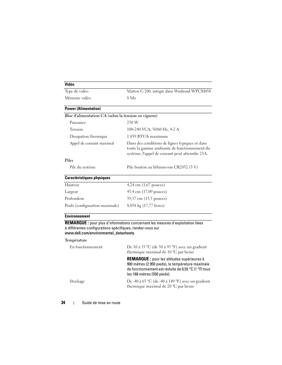 Dell PowerEdge R210 User Manual | Page 36 / 110