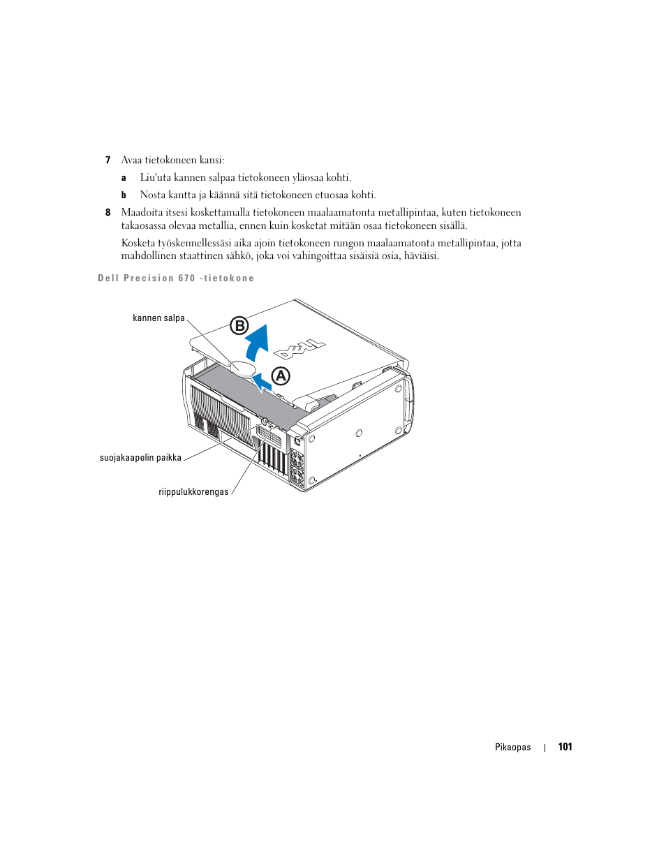Dell Precision 470 User Manual | Page 101 / 328