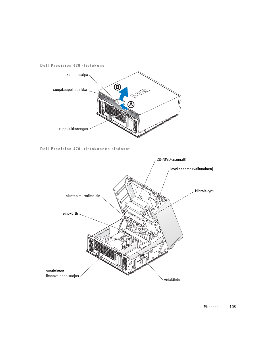 Dell Precision 470 User Manual | Page 103 / 328