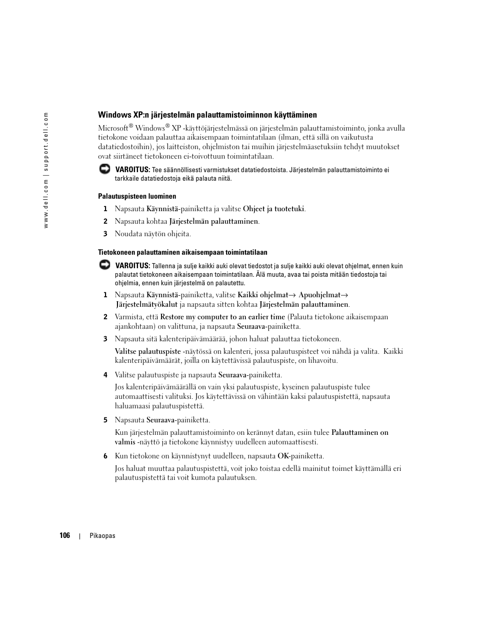 Dell Precision 470 User Manual | Page 106 / 328