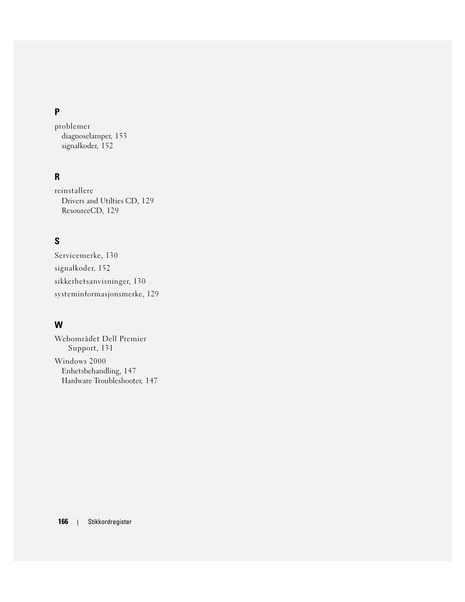 Dell Precision 470 User Manual | Page 166 / 328