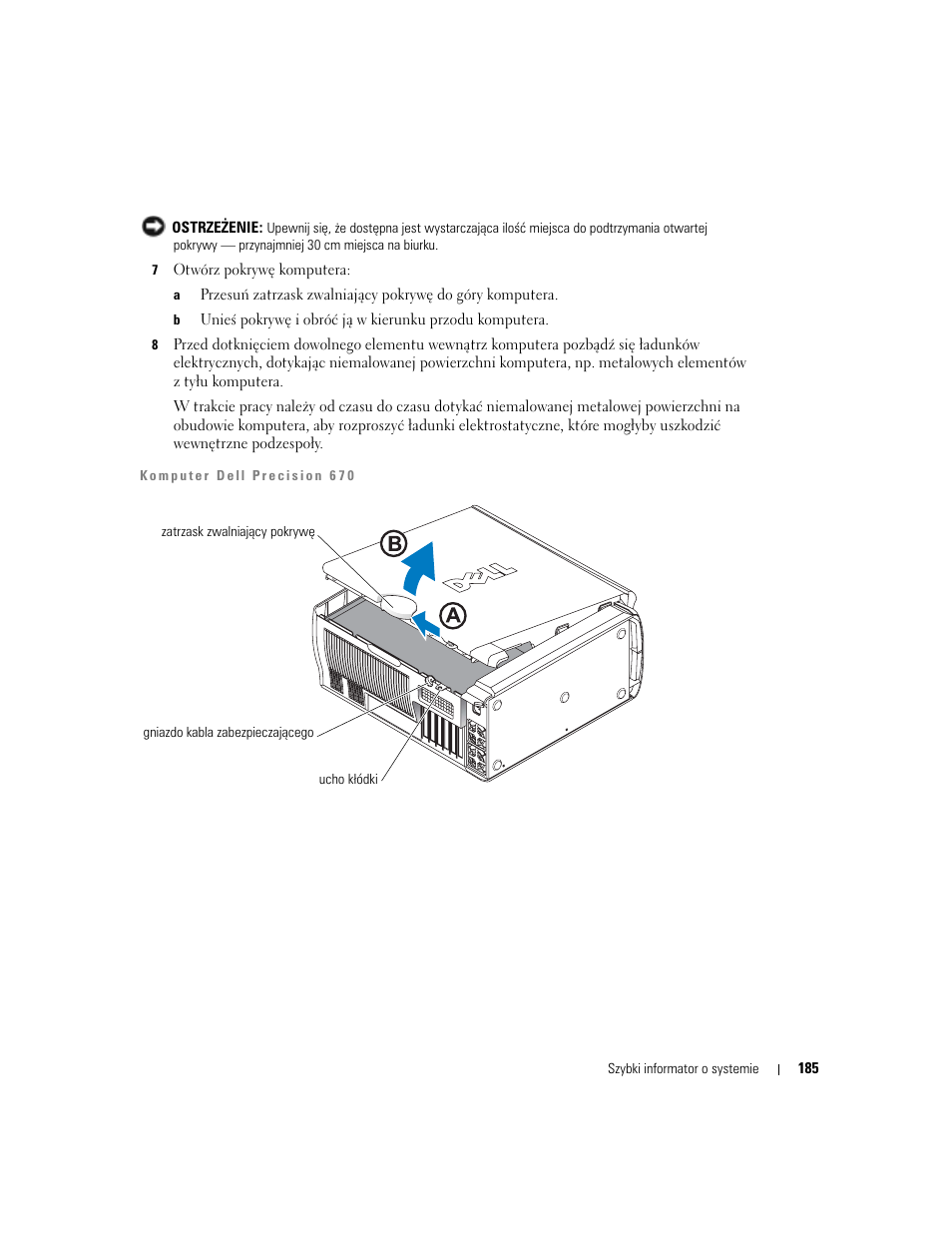 Dell Precision 470 User Manual | Page 185 / 328