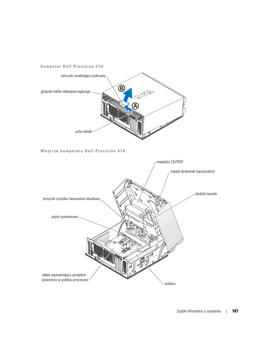 Dell Precision 470 User Manual | Page 187 / 328