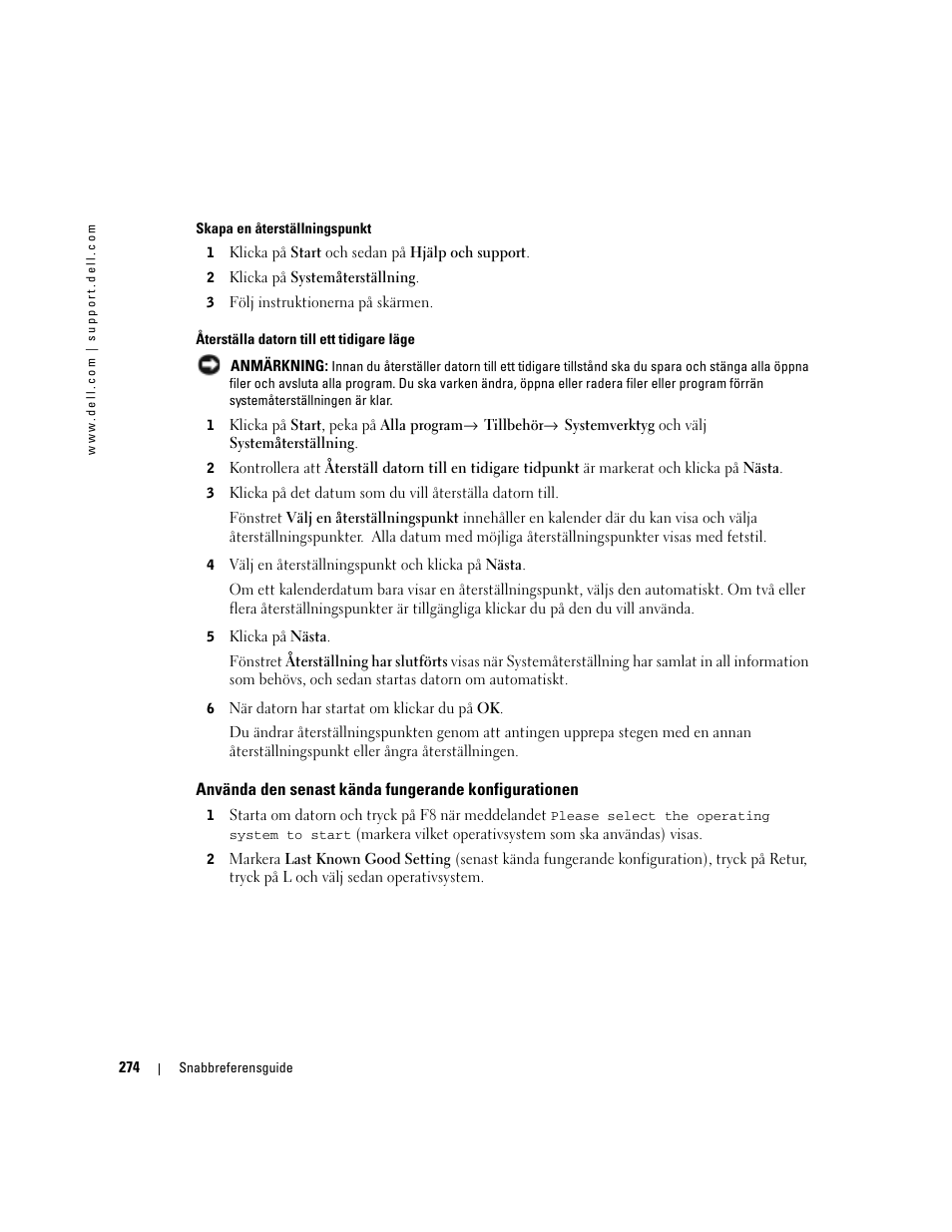 Dell Precision 470 User Manual | Page 274 / 328