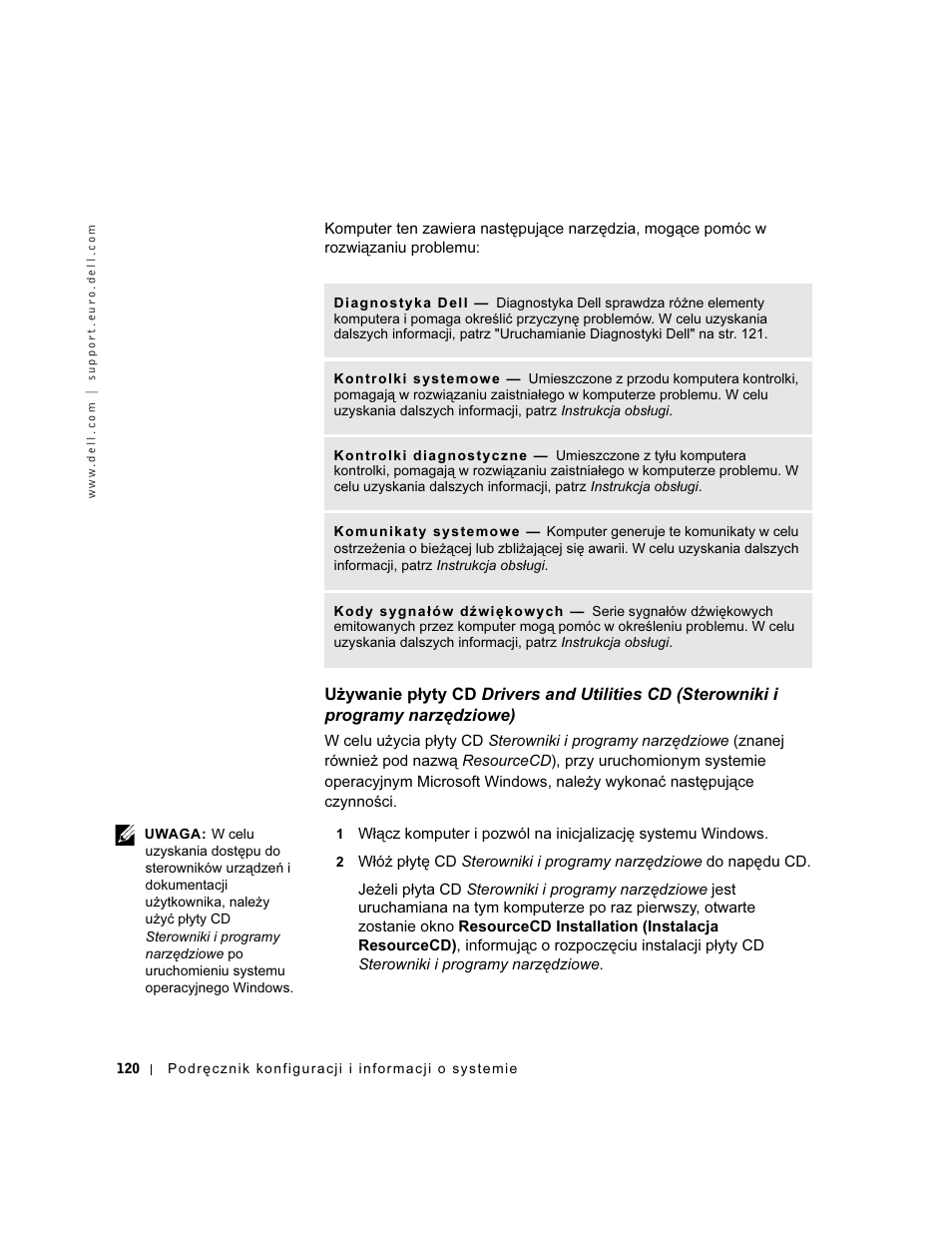 Dell OptiPlex GX60 User Manual | Page 121 / 208