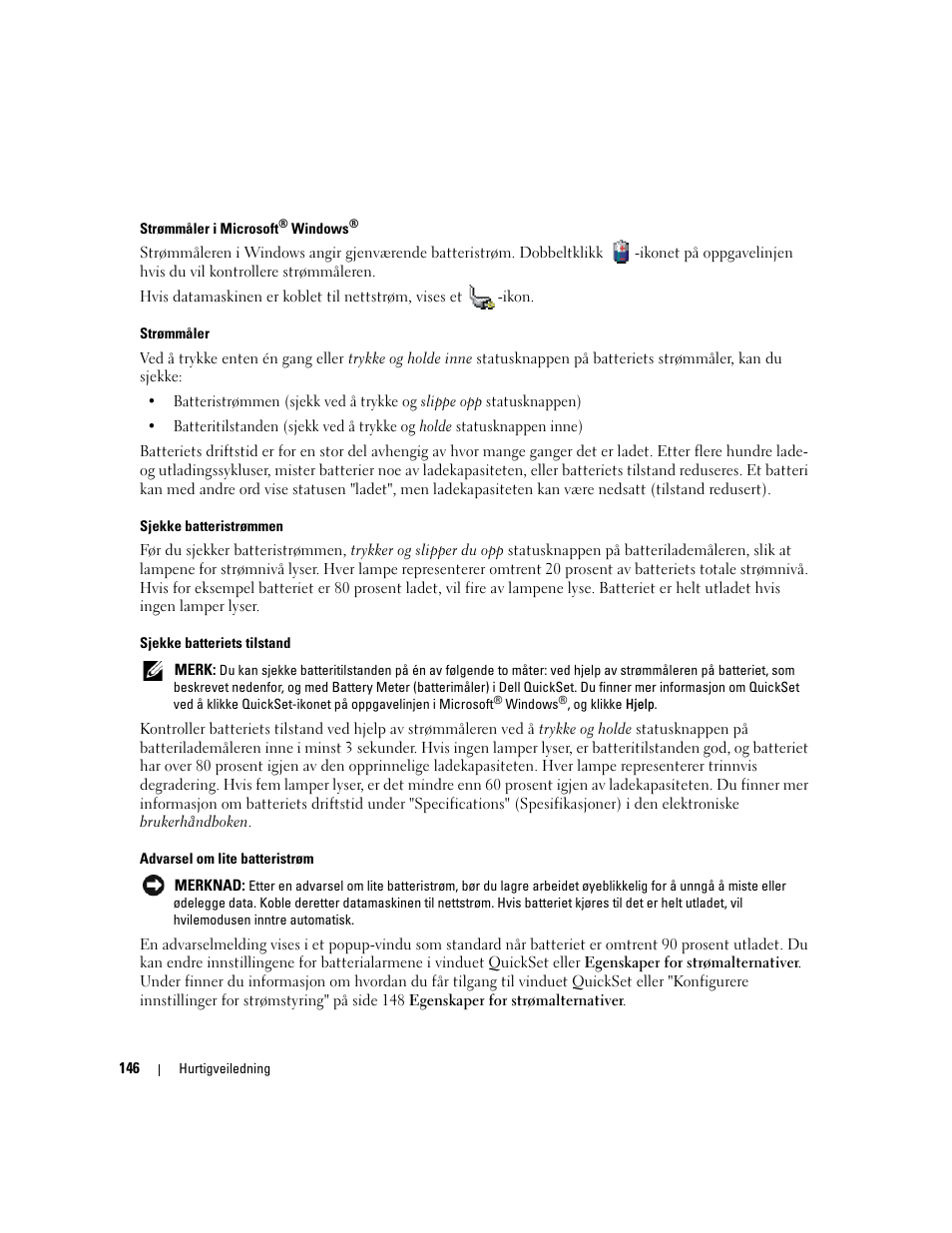 Dell Latitude D830 User Manual | Page 146 / 258
