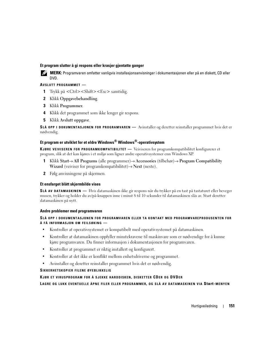 Dell Latitude D830 User Manual | Page 151 / 258