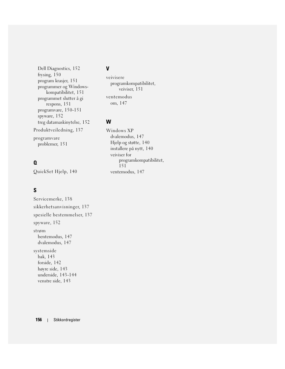 Dell Latitude D830 User Manual | Page 156 / 258