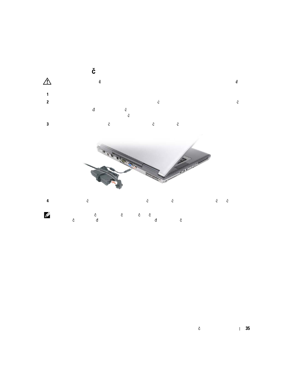 Postavljanje računala, Postavljanje ra, Unala | Postavljanje ra č unala | Dell Latitude D830 User Manual | Page 35 / 258