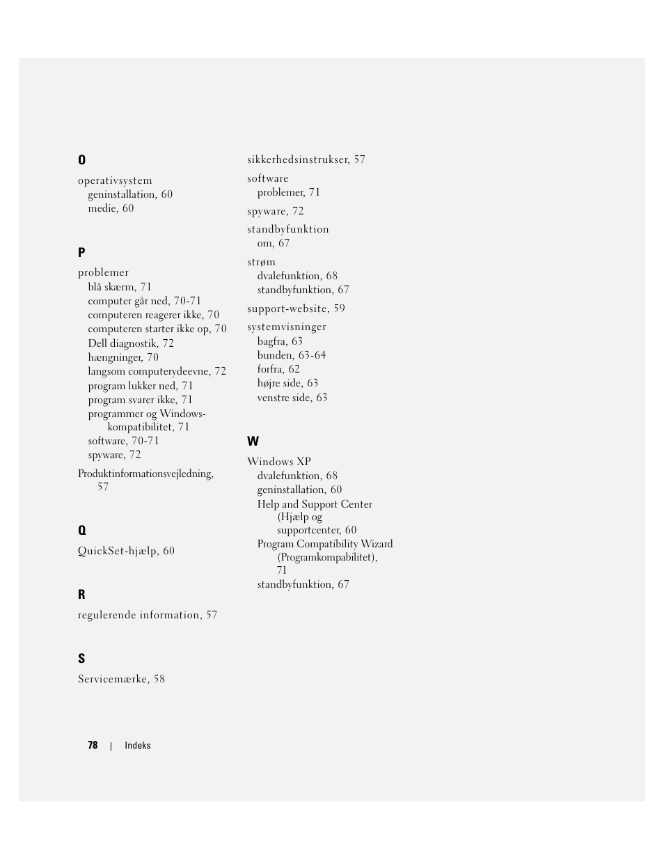 Dell Latitude D830 User Manual | Page 78 / 258