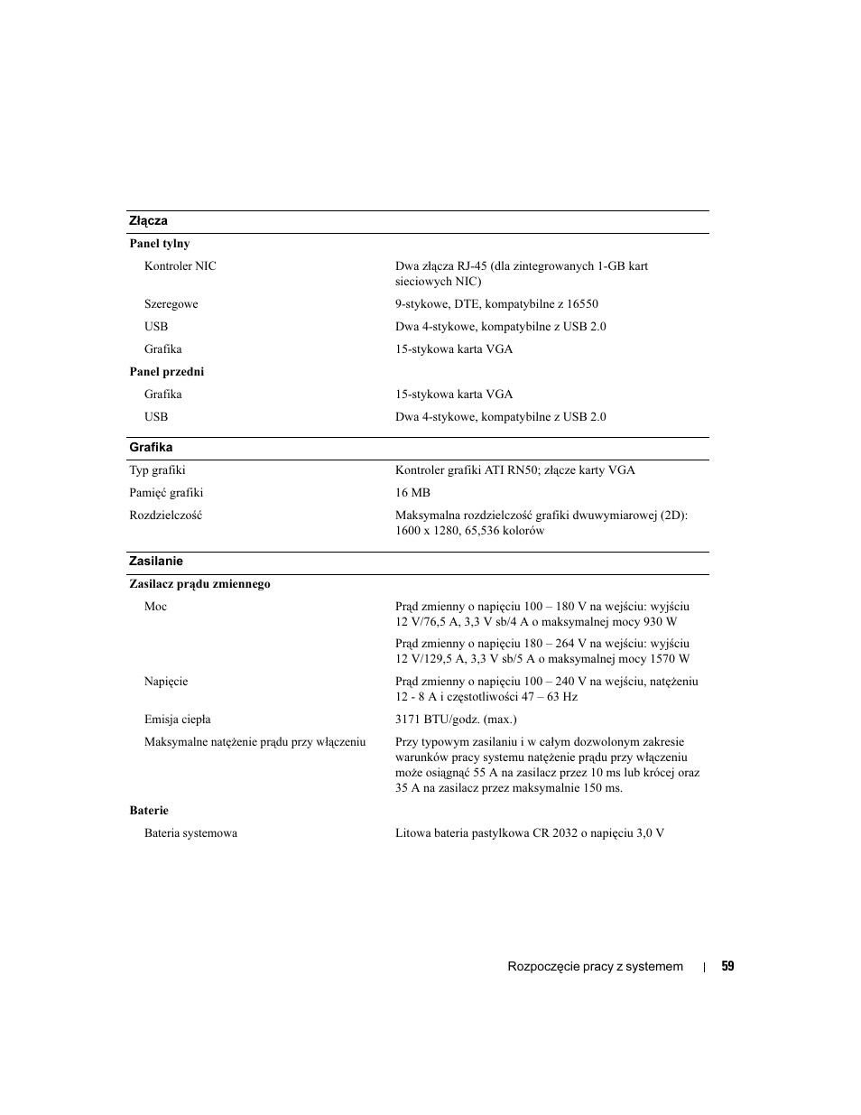 Dell PowerEdge 6950 User Manual | Page 61 / 92