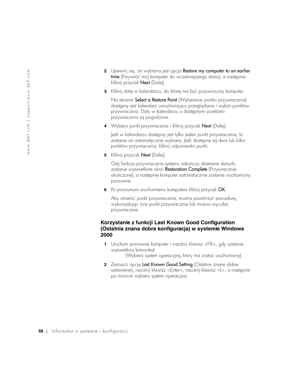 Dell Precision 350 User Manual | Page 56 / 102