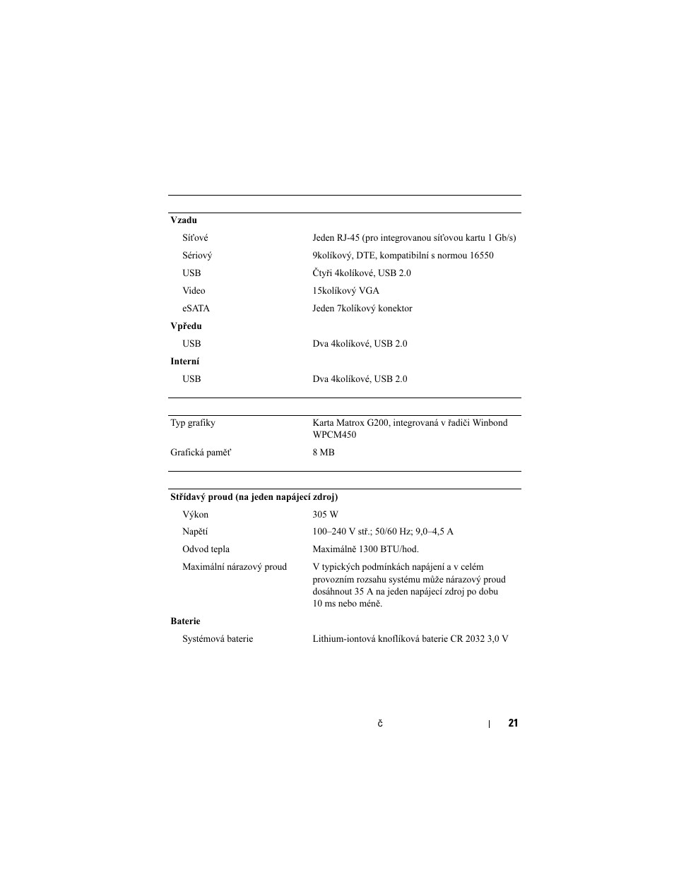 Dell PowerEdge T110 II User Manual | Page 23 / 122