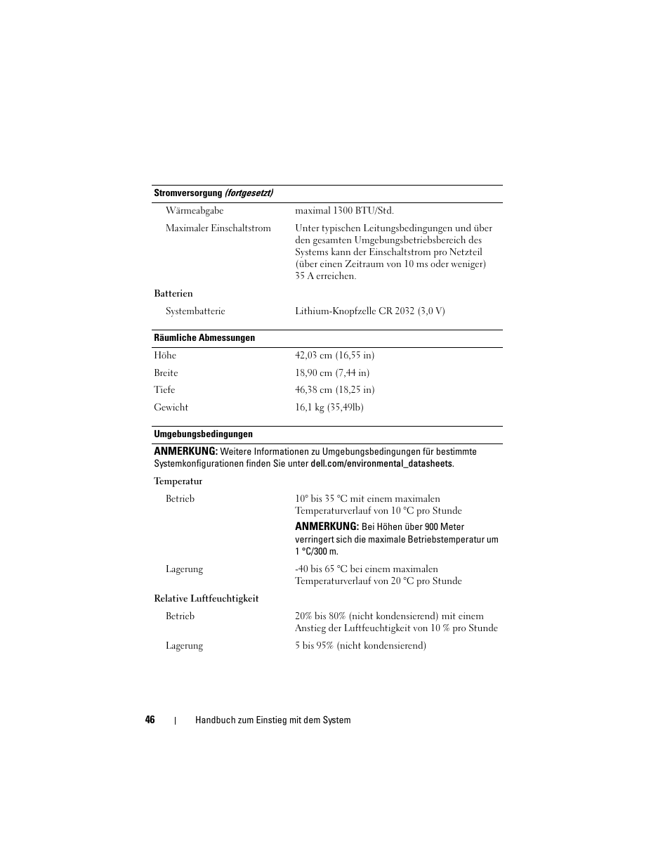 Dell PowerEdge T110 II User Manual | Page 48 / 122