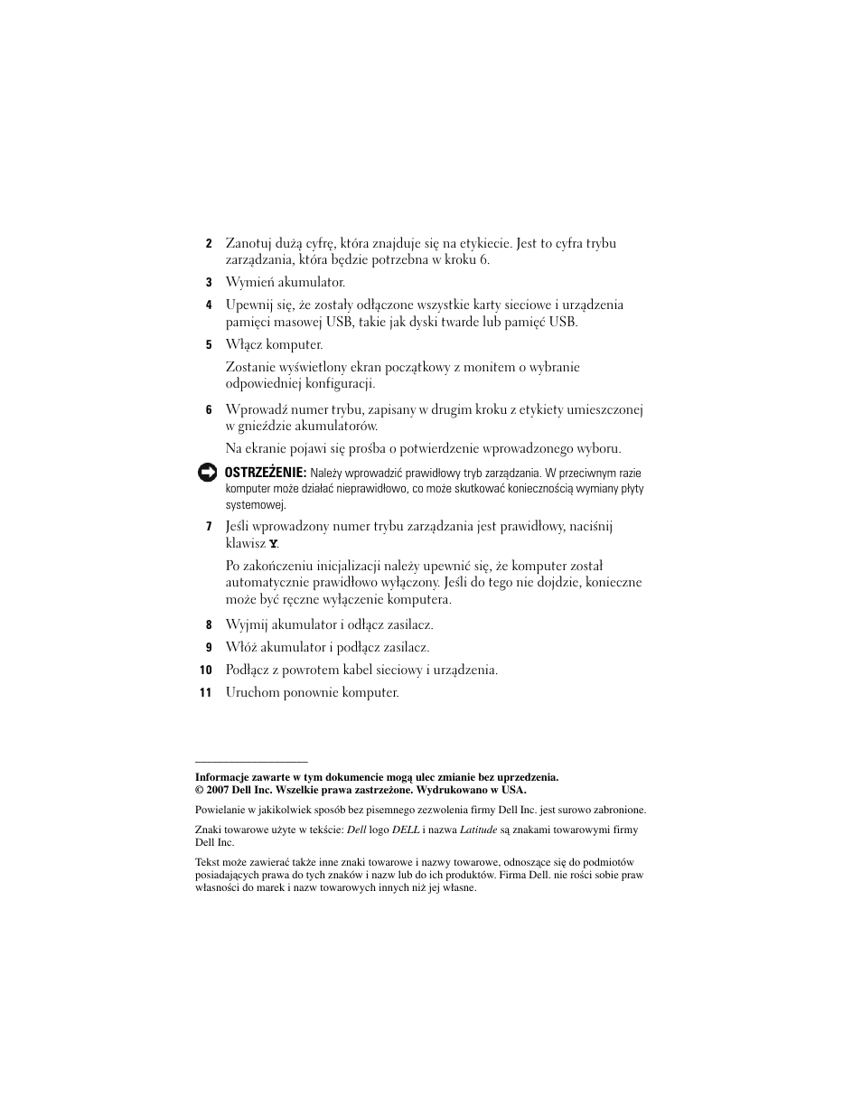 Dell Latitude D630c User Manual | Page 18 / 38