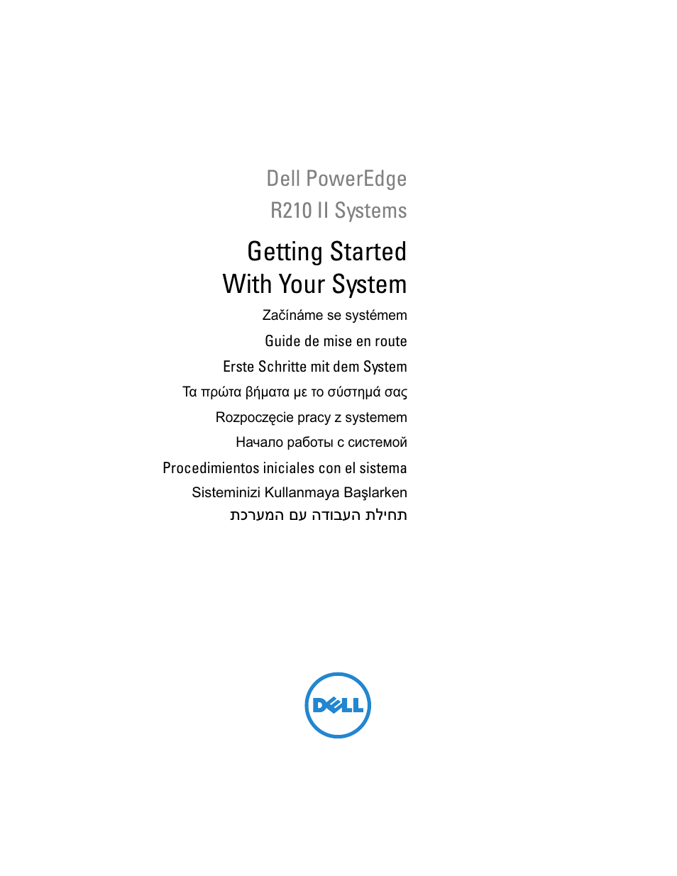 Dell PowerEdge R210 II User Manual | 124 pages