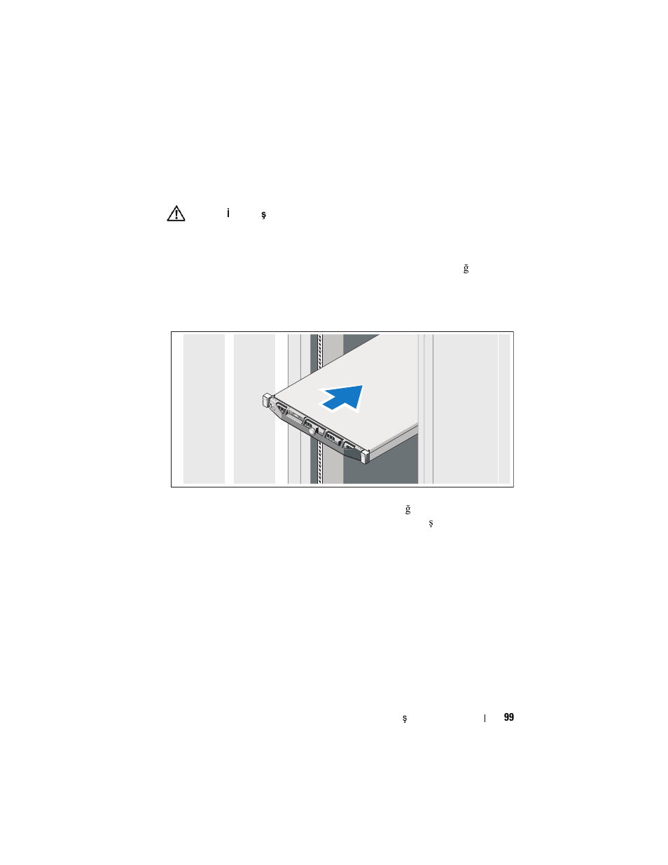 Kurulum ve yapılandırma, Sistemi paketinden çıkarma, Rayları ve sistemi rafa monte etme | Dell PowerVault NX300 User Manual | Page 101 / 124