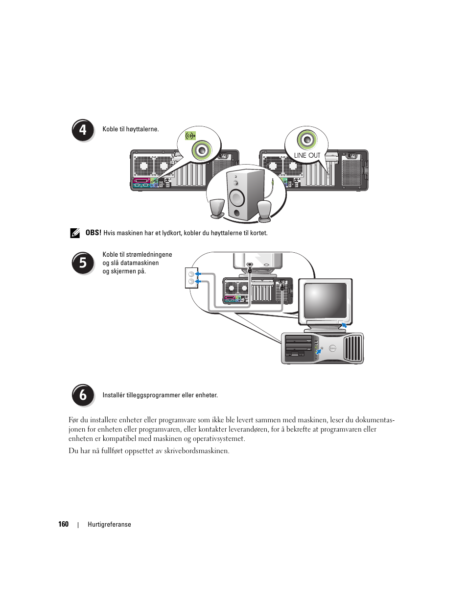 Dell Precision 490 Desktop User Manual | Page 160 / 380