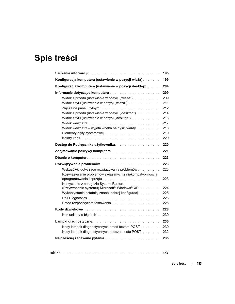 Dell Precision 490 Desktop User Manual | Page 193 / 380