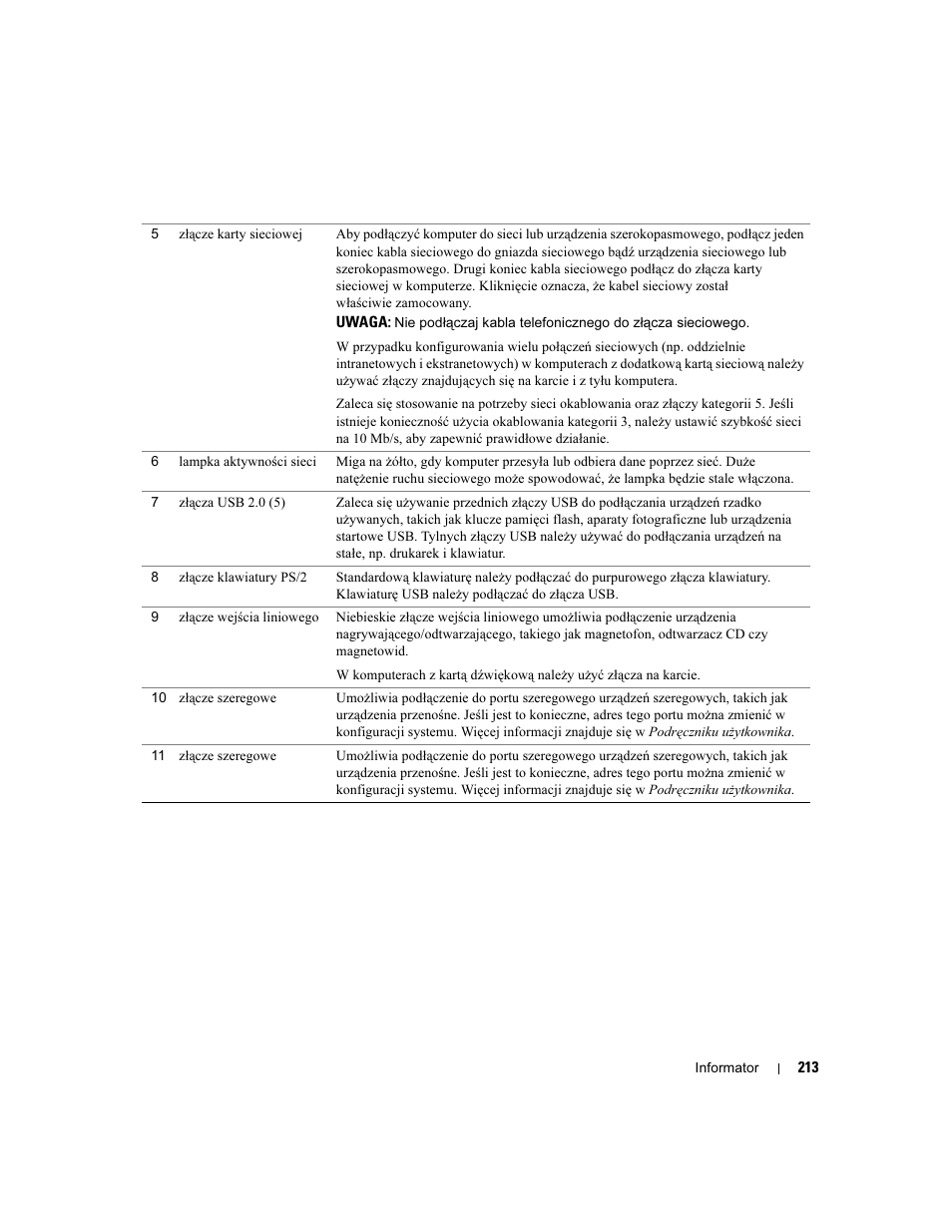 Dell Precision 490 Desktop User Manual | Page 213 / 380