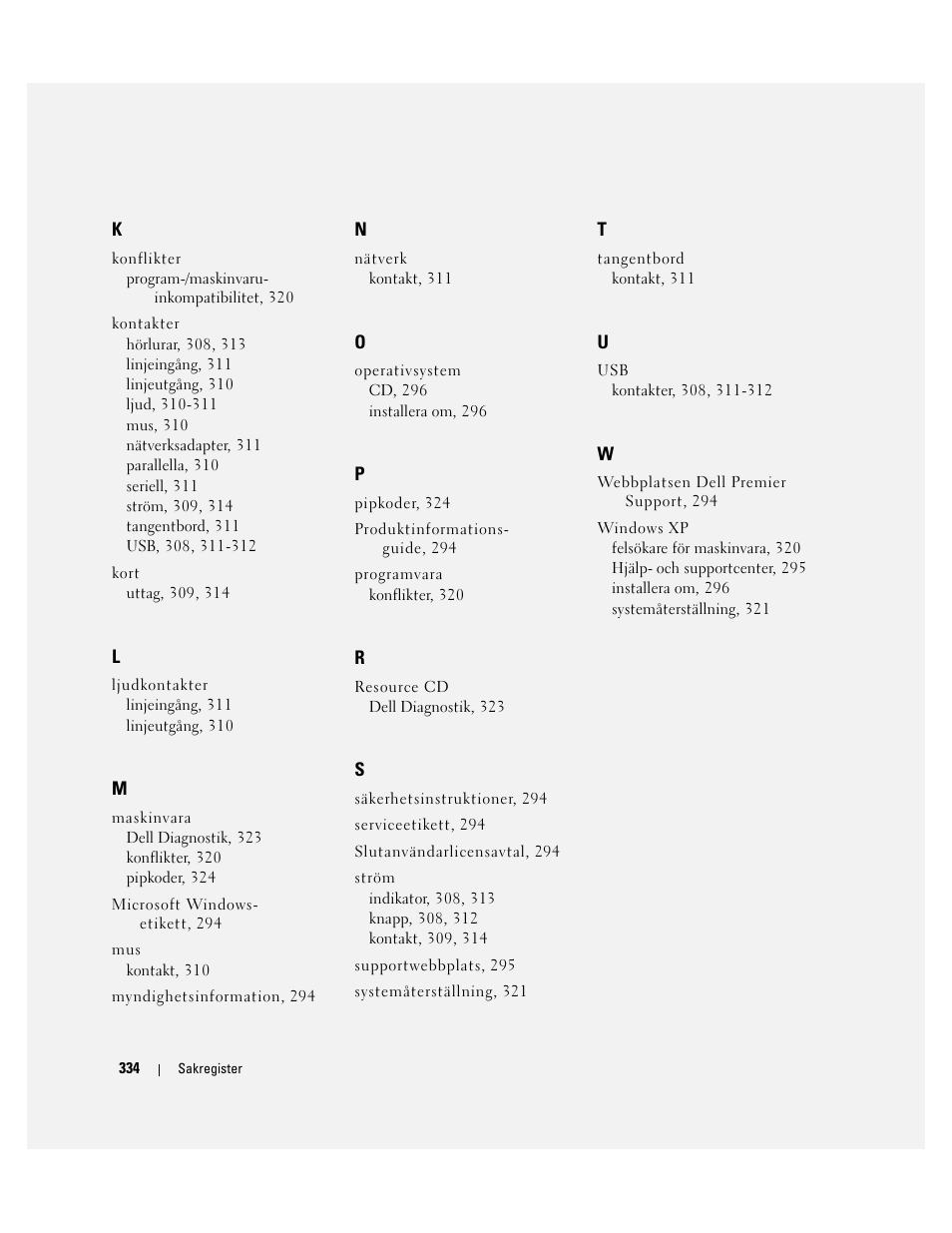 Dell Precision 490 Desktop User Manual | Page 334 / 380