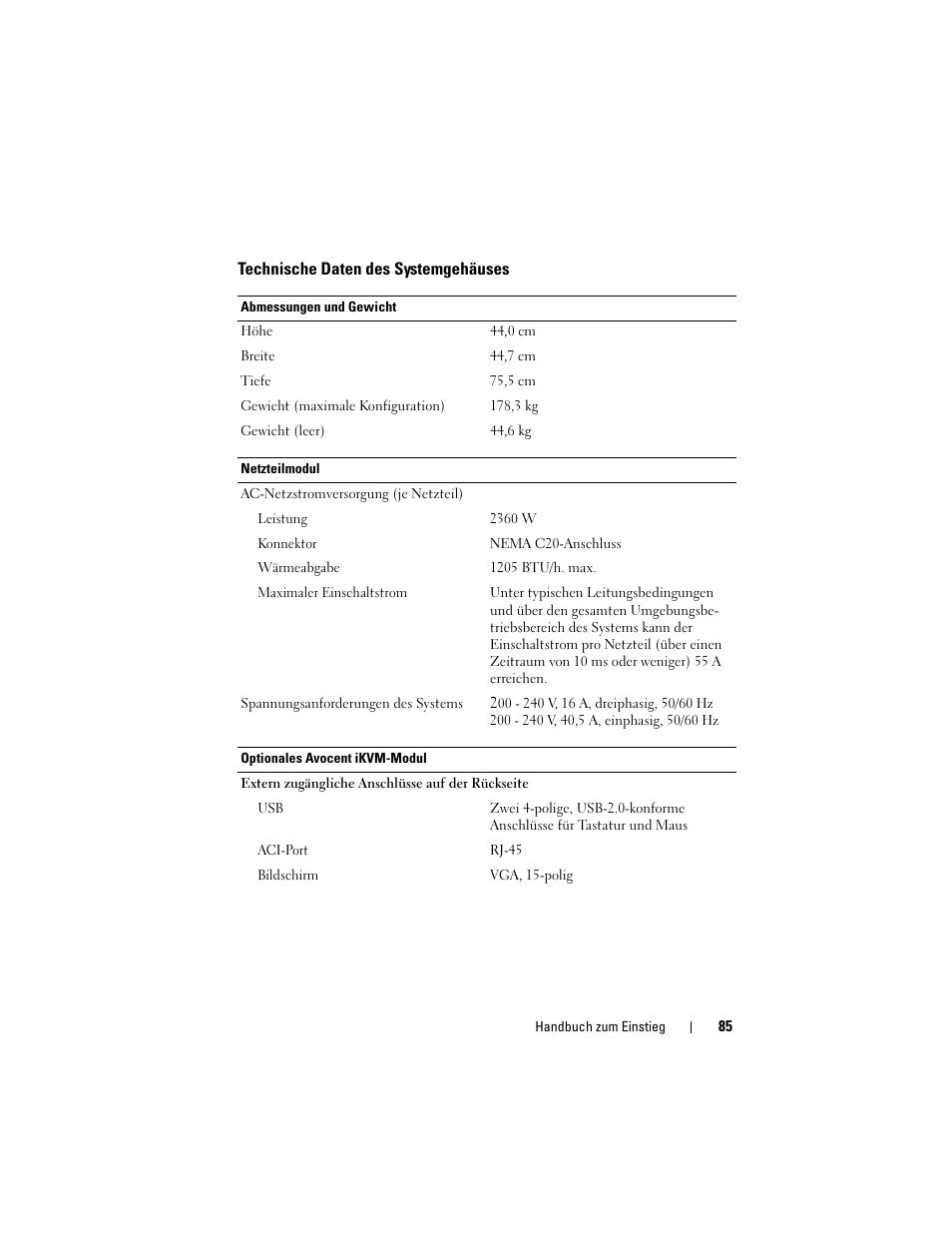 Dell PowerEdge M605 User Manual | Page 87 / 201