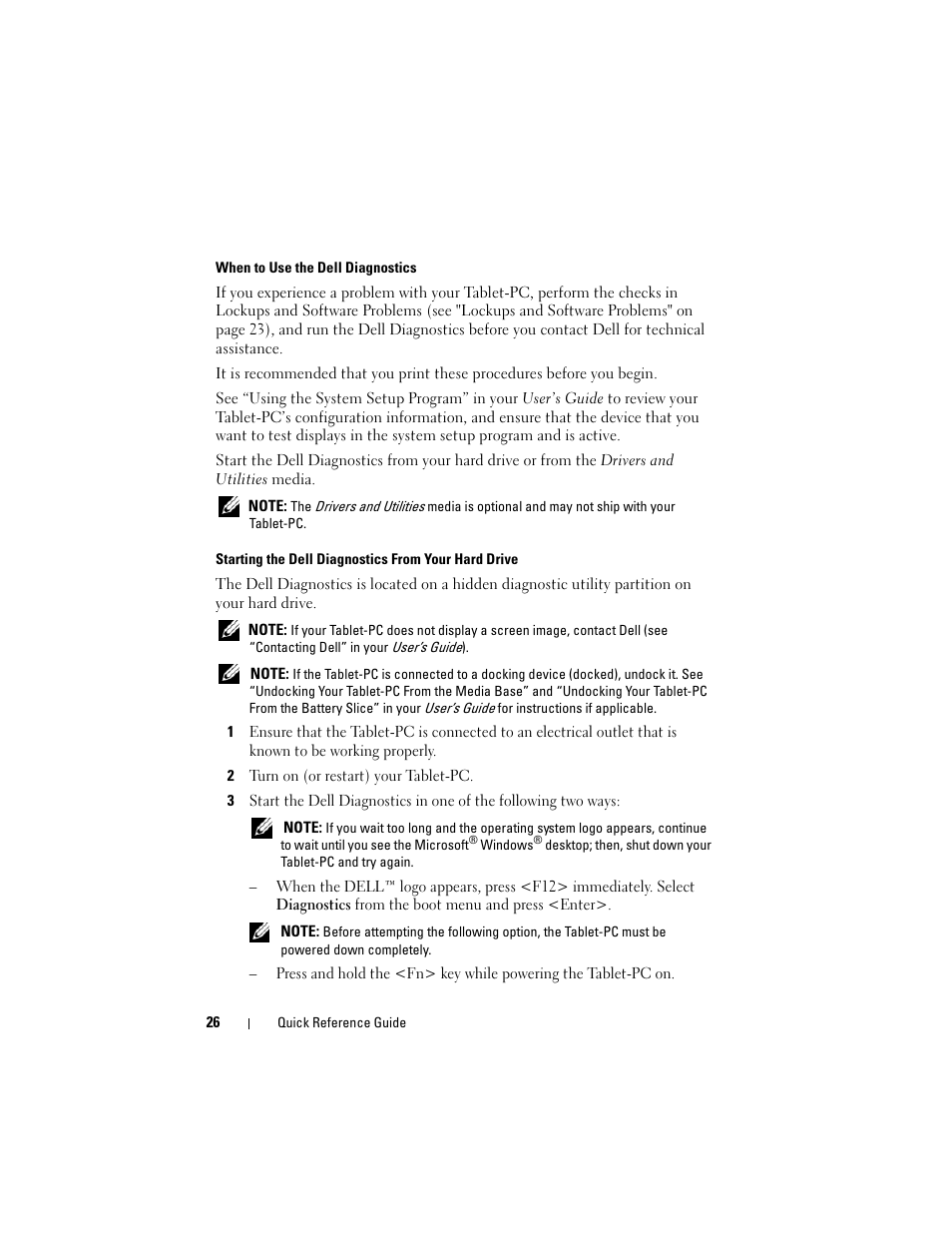 Dell Latitude XT User Manual | Page 26 / 200