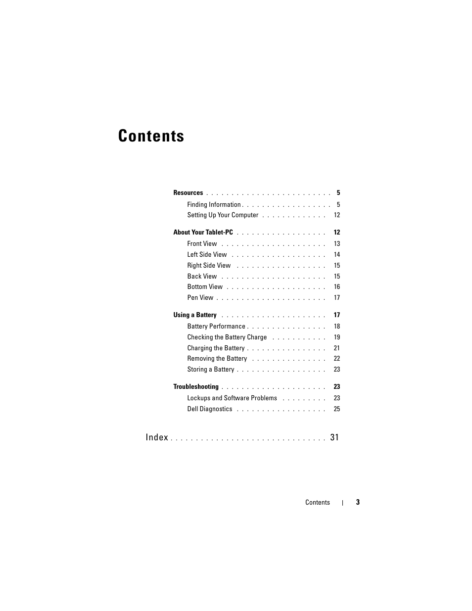Dell Latitude XT User Manual | Page 3 / 200