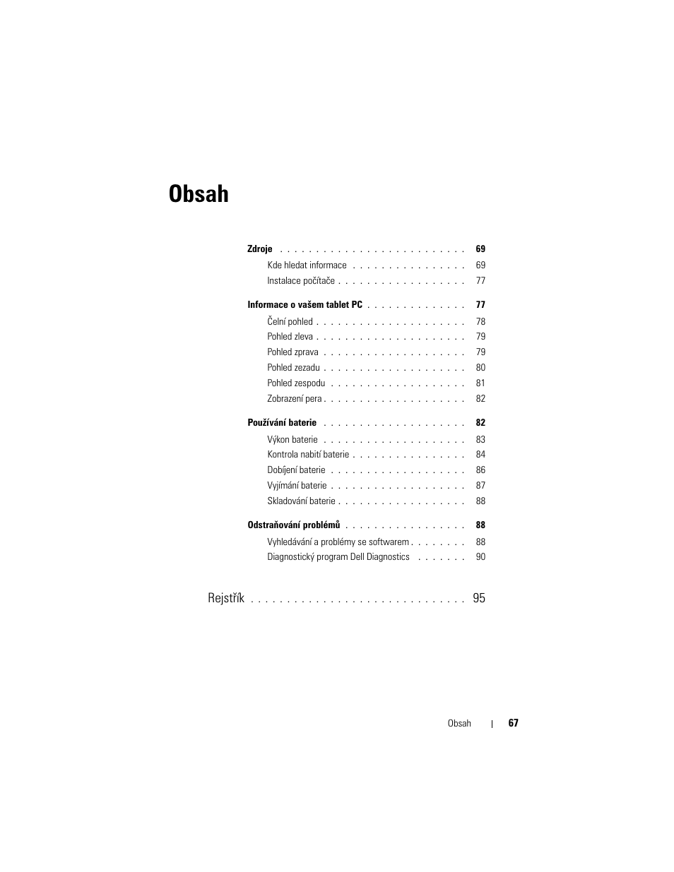 Dell Latitude XT User Manual | Page 67 / 200