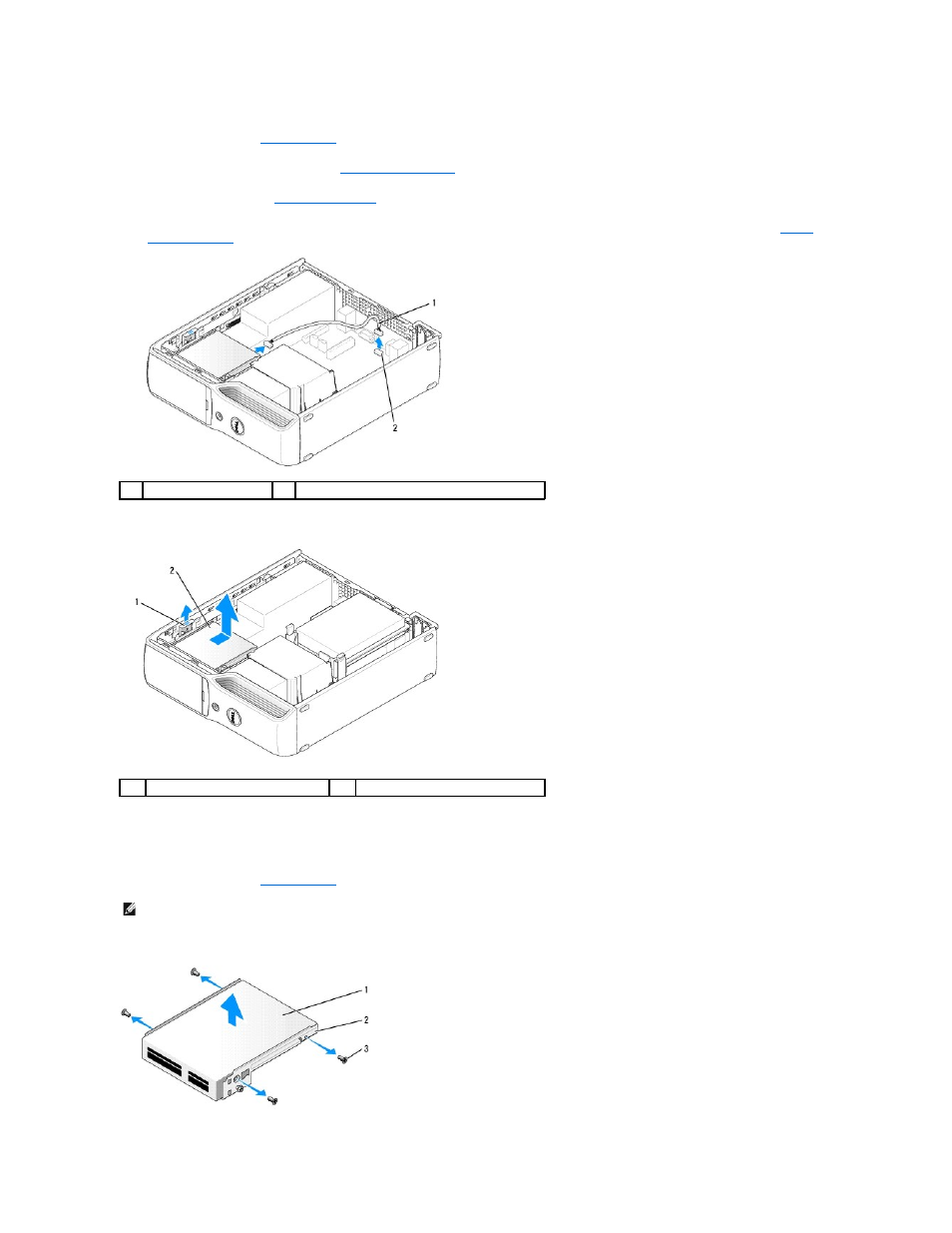 Installing a media card reader | Dell XPS 210 User Manual | Page 21 / 52