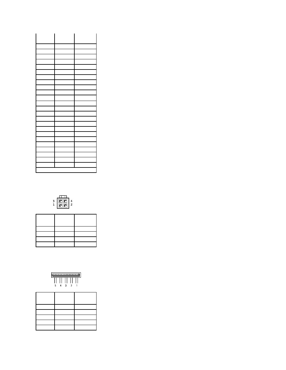 Dc power connector p2, Dc power connector p3 | Dell XPS 210 User Manual | Page 47 / 52