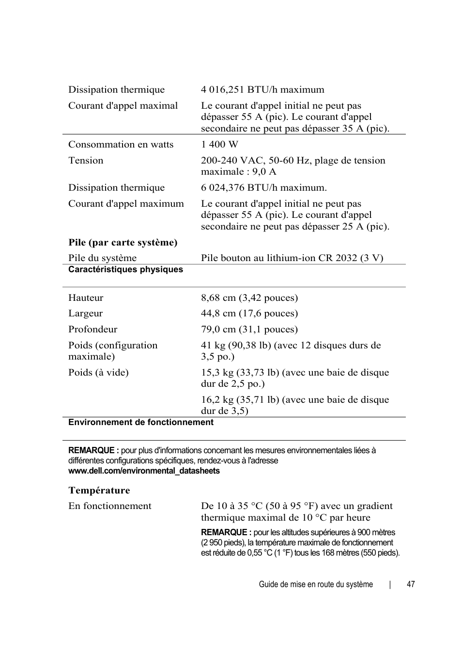 Dell PowerEdge C6220 User Manual | Page 49 / 168