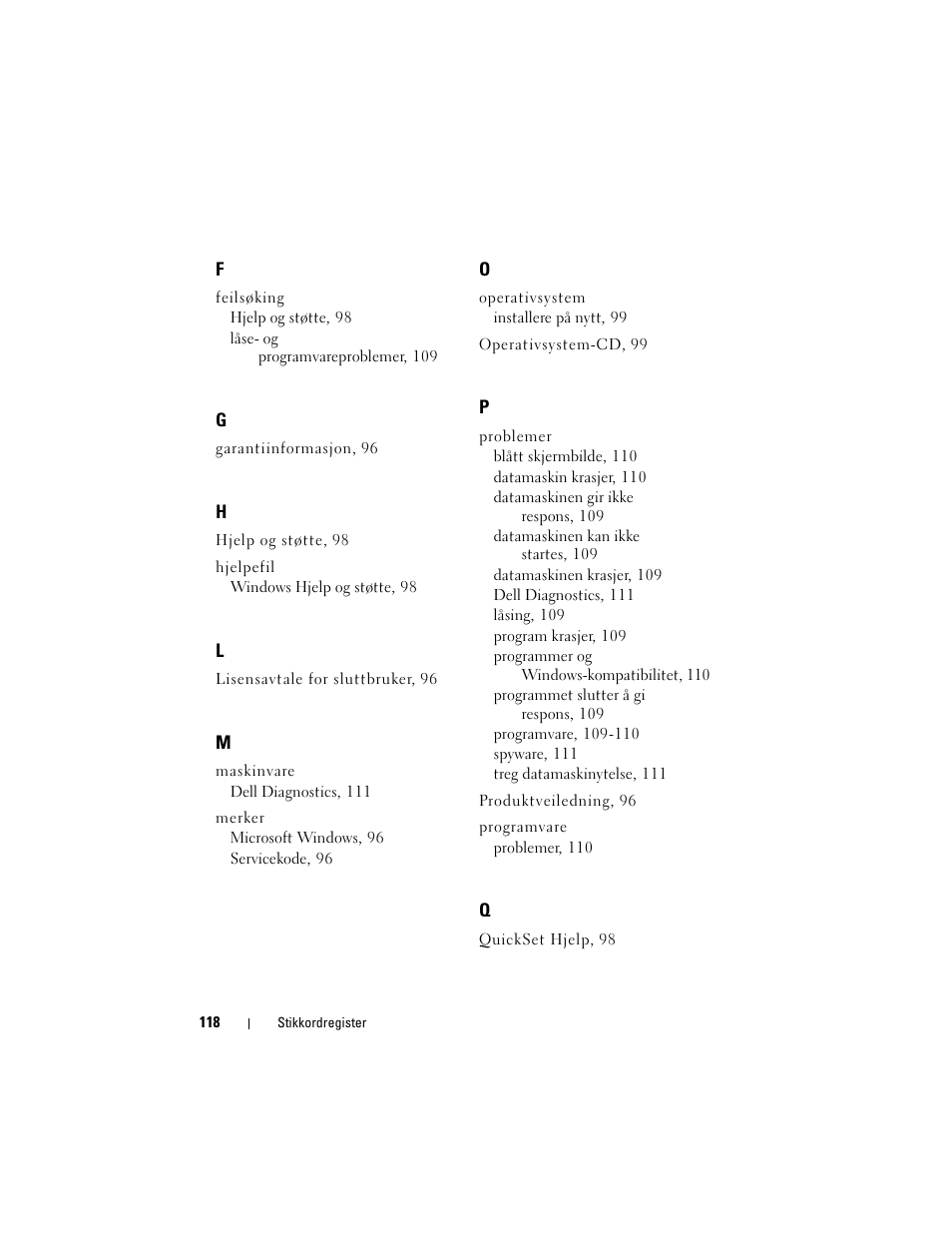 Dell Precision M2300 User Manual | Page 118 / 148